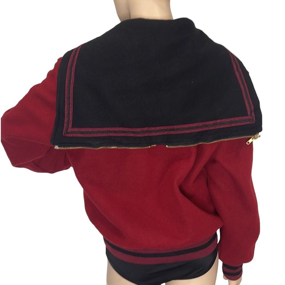 Vintage Holloway Wool Varsity School - Picture 2 of 16
